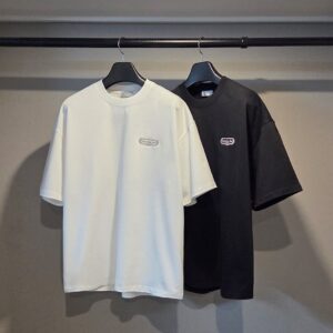 디올 CD Box 자수 크루넥 티셔츠