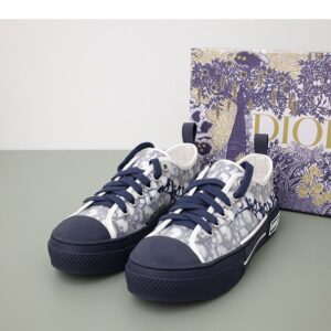 디올 B23 여성 Low Oblique Blue
